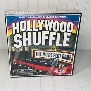 Hollywood shuffle board game